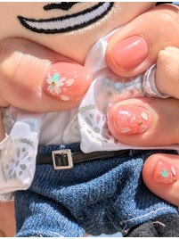 定額をそのまま推しネイル♪