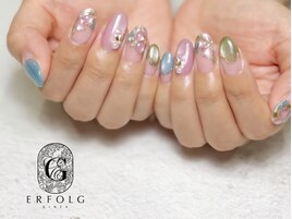 マグネットで桜ネイル＊[銀座]