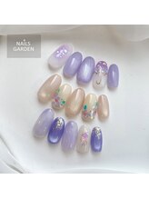 ネイルズガーデン(NAILS GARDEN)/梅雨ネイル