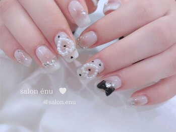 パラジェル フィルイン マグネット 韓国ネイル専門店 salon enu【名古屋駅前店】/韓国定額 [パラジェル/名古屋]