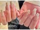 アイネ 天満(aine.)の写真/シンプルだけど、きちんと可愛い!ちゅるんとしたツヤ感が魅力の上品ネイルが人気◎