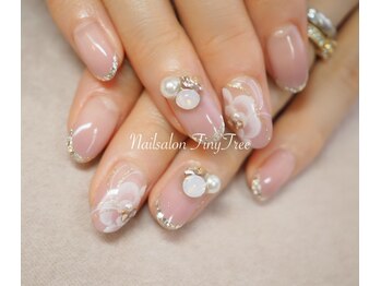 タイニーツリー(Tiny Tree)/大人春ネイル