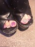 【ジェル】フット10本乗せ放題(初回付替オフ込)＼フットバス付