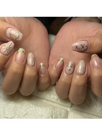 ミラーアートネイル