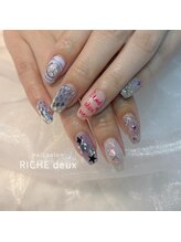 リッシュ ドゥ(RICHE deux)/スタッフまお10月my nail！
