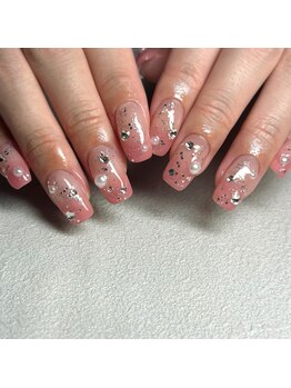 グラデ×ストーン