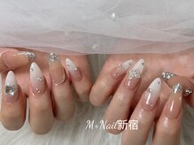 エムプラスネイル 新宿(M+Nail)/長さ出し★ゴージャス