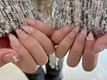 ビューティービースト フォー ネイルアンドアイラッシュ 松浜店(beauty:beast)/透明感マグネットグラデーション