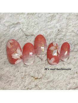 エムズネイル 橋本店(M's Nail)/定額制ネイル*4月