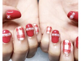 クリスマスネイル