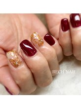 レッシュネイル サロンアンドスクール(RECH NAIL salon&school)/flower*