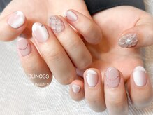 ブリノス(BLINOSS)/オンブレ×フラワー