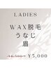 夏直前☆１週間限定クーポン☆WAX脱毛　うなじ/眉　￥6,500→￥5,000