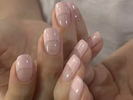 ピンク深フレンチ