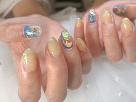 フルーツネイル★海★夏ネイル