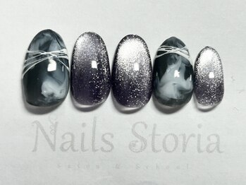 ネイルズ ストーリア(Nails Storia Salon&School)/シンプルデザイン