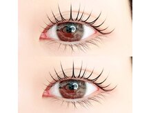 ロミーアイラッシュ(ROMMY.eyelash)/まつ毛パーマ　目尻流しデザイン