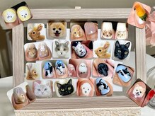 人気の動物アート♪[横浜駅/神奈川駅/手描きアート/動物アート]