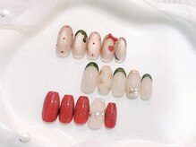 ナンシー(Nancy)/Valentine nail。◯
