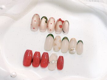 ナンシー(Nancy)/Valentine nail。◯