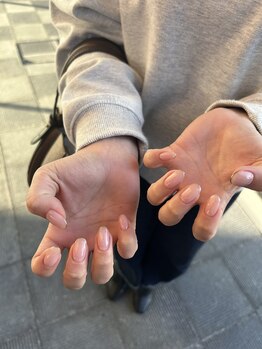 トータル ビューティ ケイハン(KEIHAN)/ワンカラー＋先端ラメ