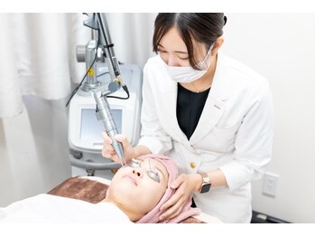 毛穴/シミ/フェイシャル/ララピール【錦糸町ビューティークリニック】美容医療提携/【施術イメージ】