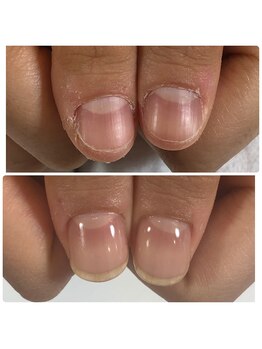 アトリエ ジョワ(Atelier Joie)の写真/自爪の健康を第一に、育成に特化した技法で理想の指先を叶えるサロン♪