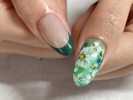 ボタニカルなフラワーアート！
