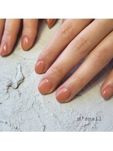 エムズネイル 高木店/Jrネイリスト　ワンカラーネイル