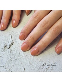 エムズネイル 高木店/Jrネイリスト　ワンカラーネイル