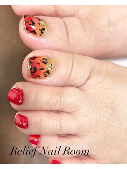 リリーフネイルルーム(RELiEF NAiL ROOM)/フットネイル