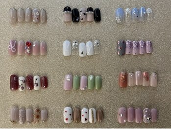 ウィッシュネイル 名古屋店(Ｗish Ｎail)の写真/カラー/アート/サンプル数に自信【今月のキャンペーンネイル★ジェル5980円】アート&オフ無料込☆色変更OK