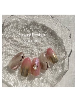 エトワールネイル 高崎筑縄町店(Etoile nail)/24年8月ノーマルハンド定額