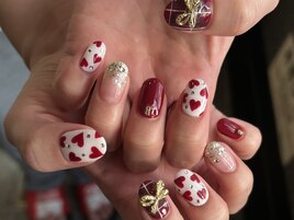 ハート×チェック