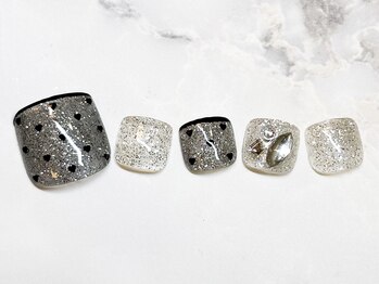 ネイルサロン クラーヴォ(cravo)/フットデザインアートコース　18