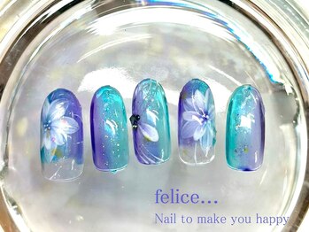 ネイルサロン フェリーチェ(felice)/【定額ネイル】¥7980