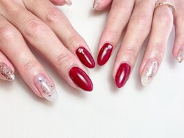 ボルドーネイル♪