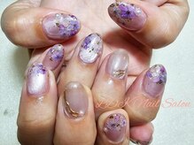 エルディケイ(LDK)/押し花 フラワーネイル