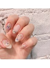 アティックネイルアトリエ(attic nail atelier)/押し花フルアート★