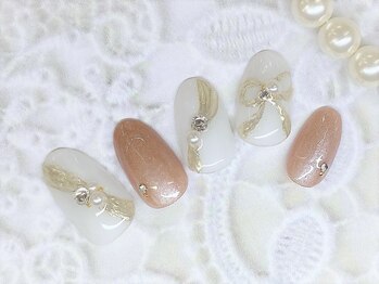 アルセア 上野御徒町店(Alcea)/ワンホンネイル リボン ミラー