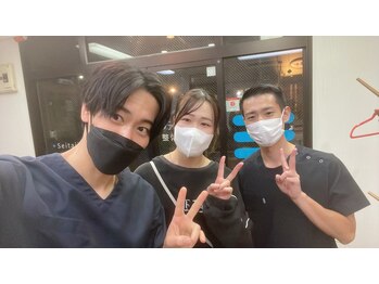 ファミリア整体院/お客様と!