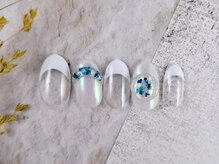 ショコ アンド ラム(Syoko&Lum)/☆ポイントフレンチネイル☆