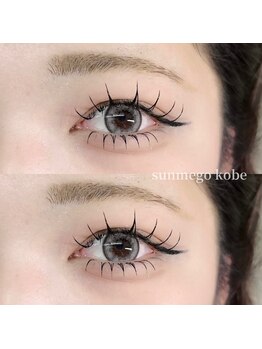 サンミーゴネイル 神戸店(Sunmego Nail)/上下振り分け160本