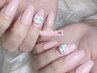《ハンド》ときめきパーツネイル¥6200