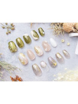 ショートネイルデザインが豊富