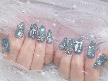 ラメール(La mer)/冬ネイル