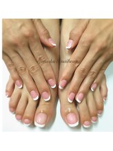 ネイル ワン(Nail 1 wang)/大人フレンチネイル