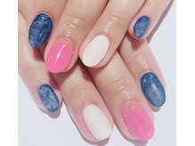 カラン 焼津店(CALIN)/カジュアルデニムネイル