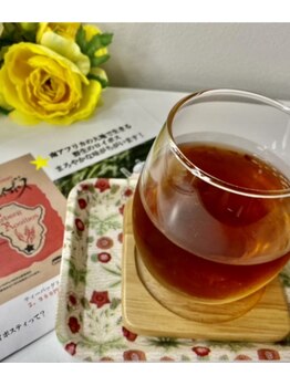シアワセ(shiAwase)/施術後は抗酸化作用ルイボス茶♪