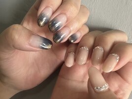 ちぐはぐネイル